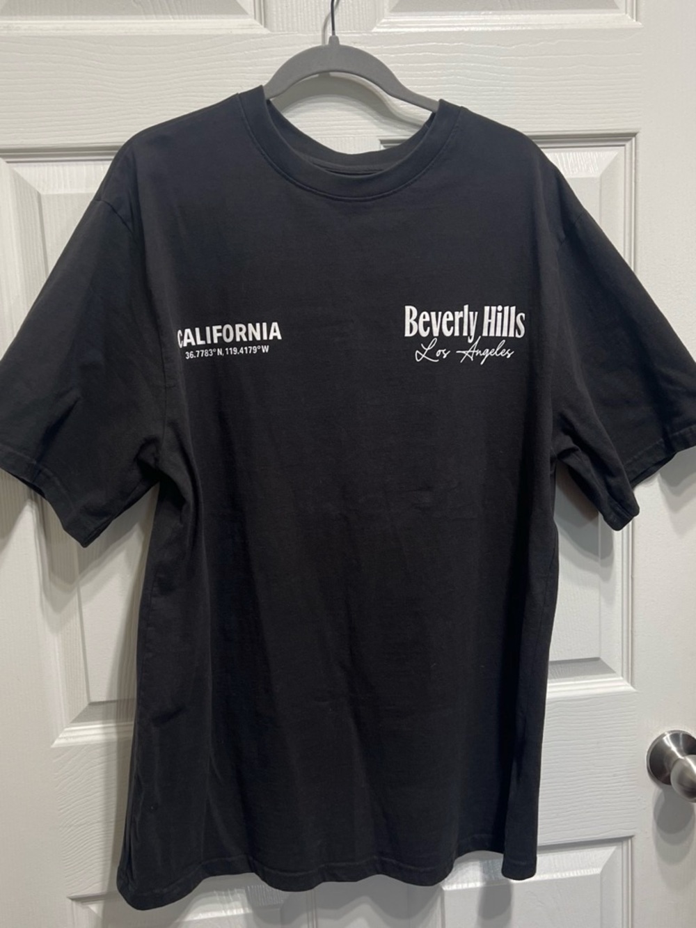 Beverly Hills Los Angeles Black Graphic Tee - Men